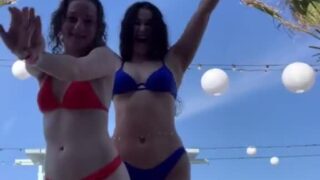 SondraBlust Bikini Sexy Dancing Outdoor – Leaked Video Onlyfans